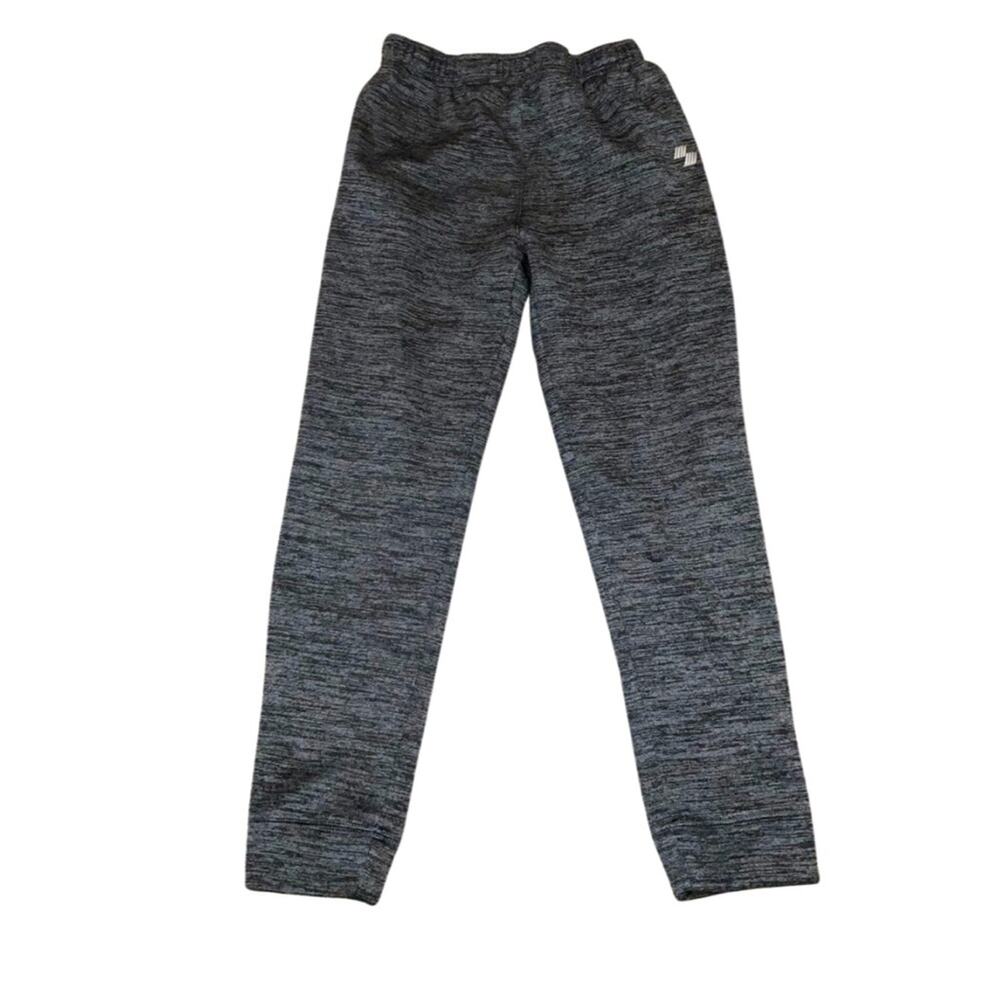 Place Sports Mesh Heathered Gray Side Stripe Jogger Pants Size XXL